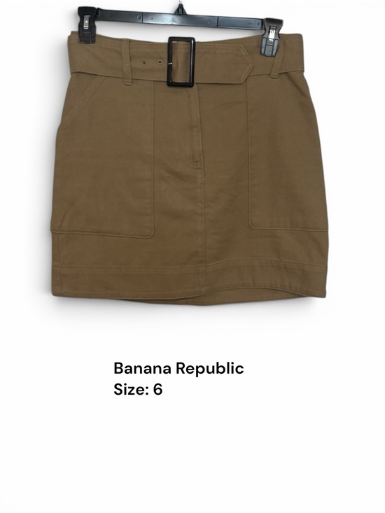 Banana Republic Dresses & Skirts - BANANA REPUBLIC Utility Mini Skirt with Belt  SIZE: 6   #P